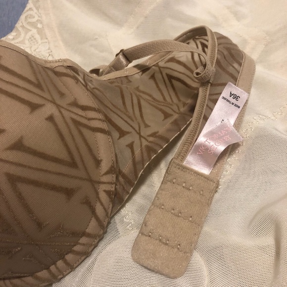 VS sheer and velvet padded bra y2k 90s era - Picture 3 of 4